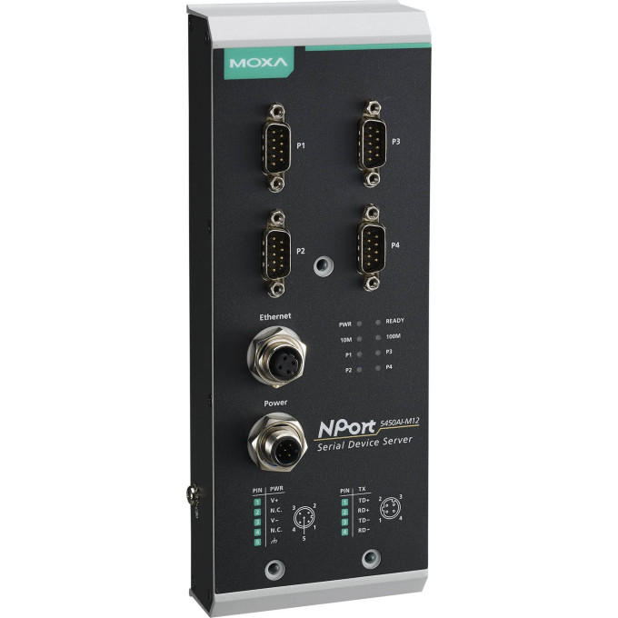 Преобразователь MOXA NPORT 5450AI-M12-T 6079575